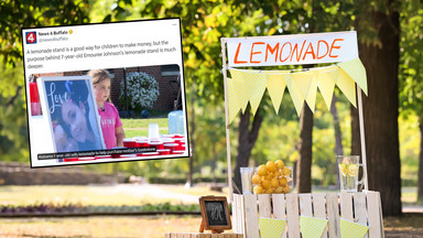 7-latka sprzedawała lemoniadę, żeby postawić mamie nagrobek. Imponująca suma