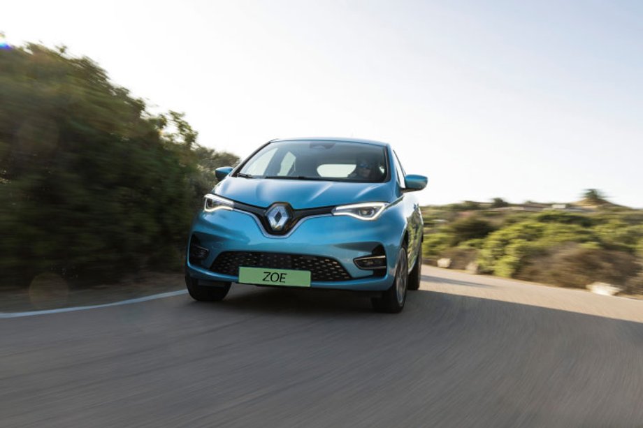 Przód Renault Zoe - zdjęcie poglądowe