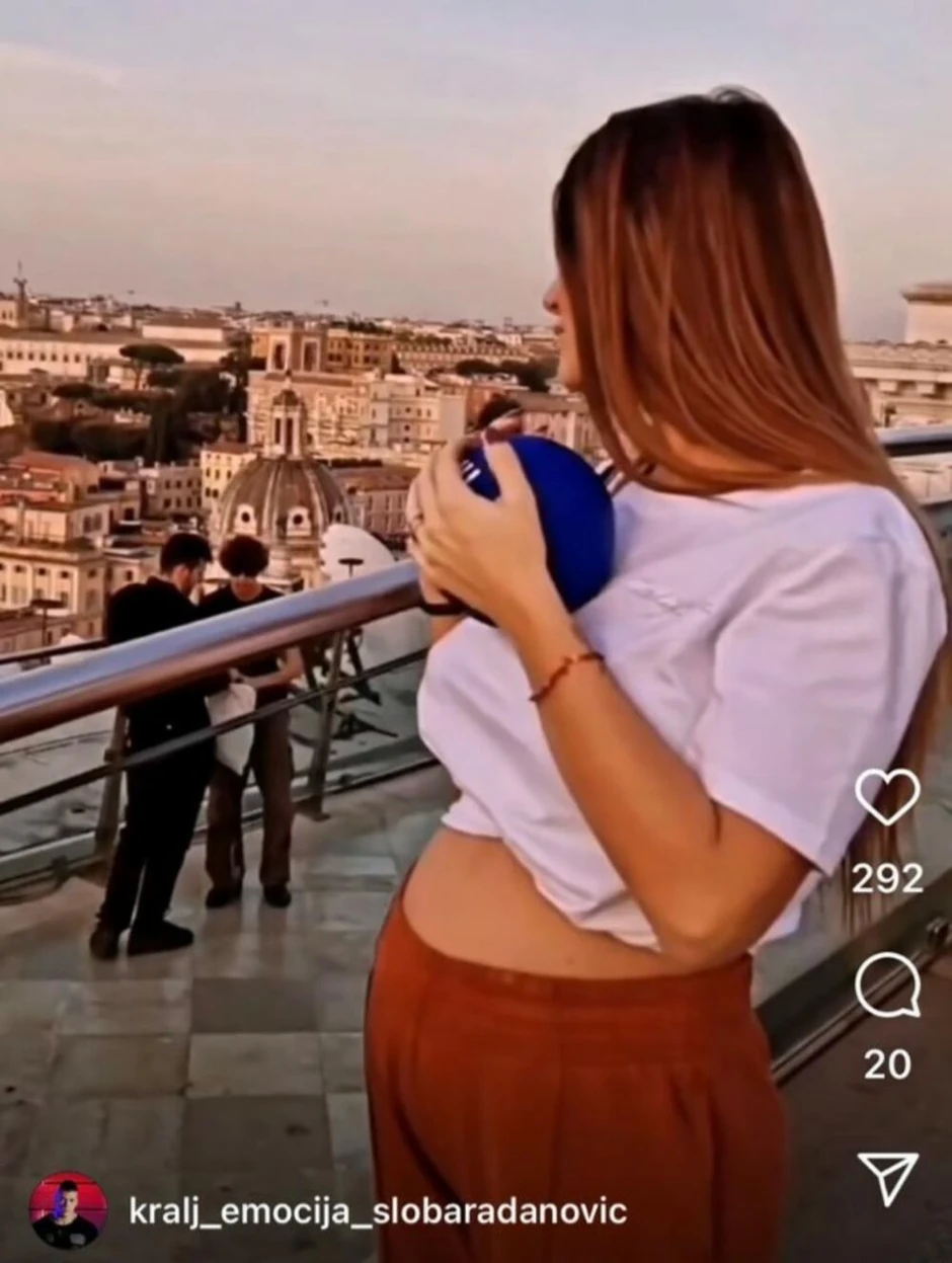 Sloba i Jelena u Rimu