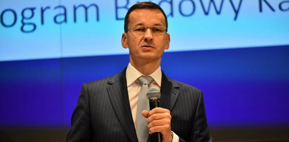 Morawiecki obiecuje 1400 zł emerytury