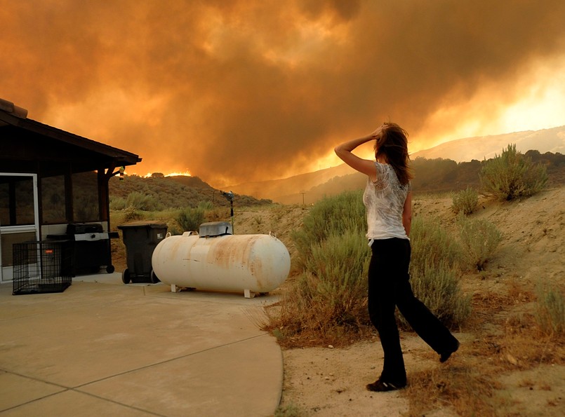 Kalifornia walczy z ogniem