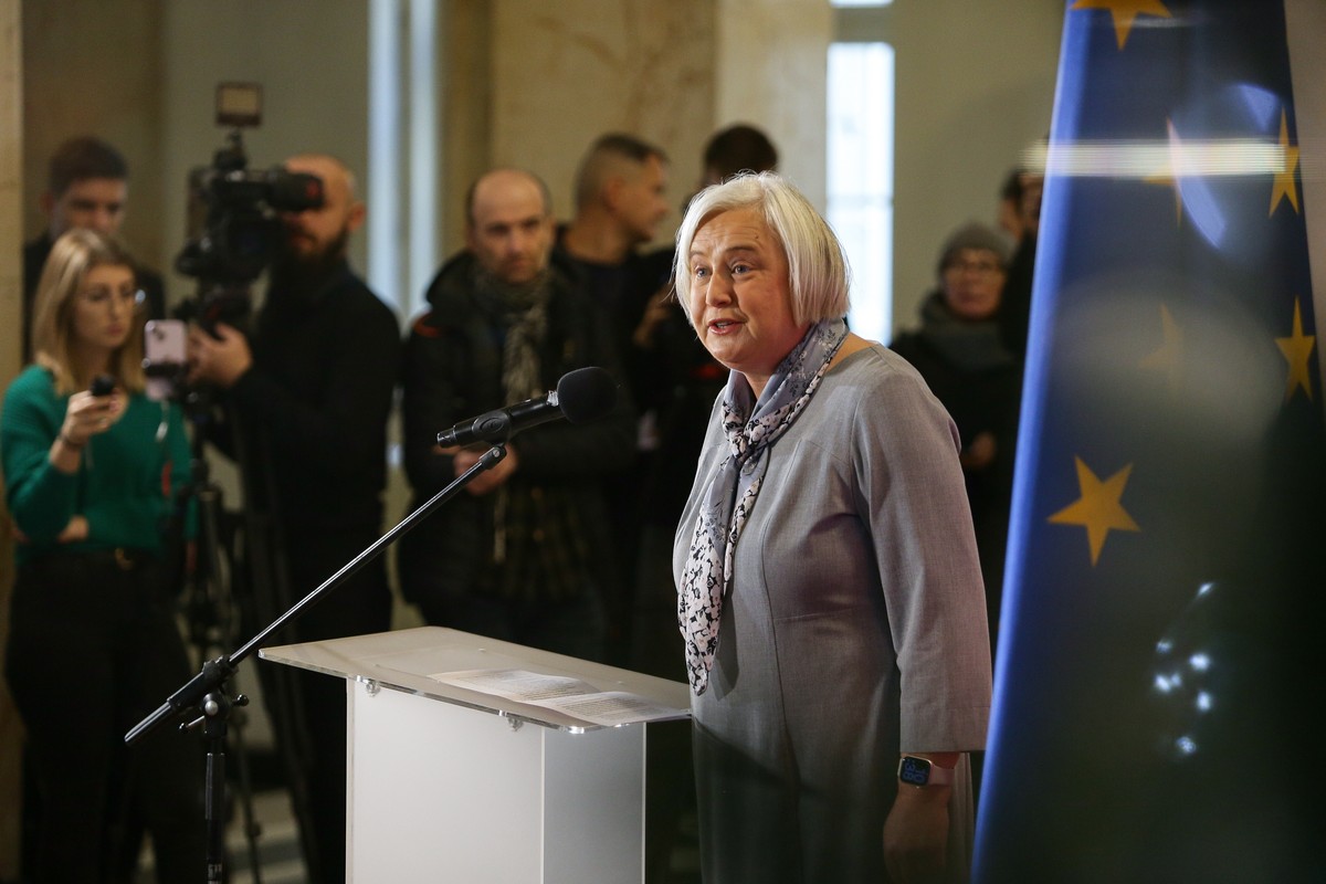 Marzena Czarnecka, ministra przemysłu