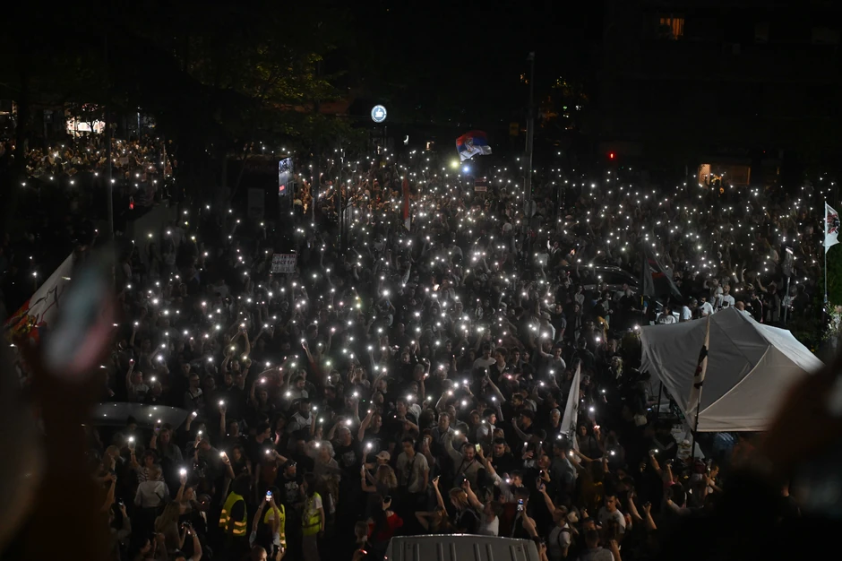 rts studenti protest