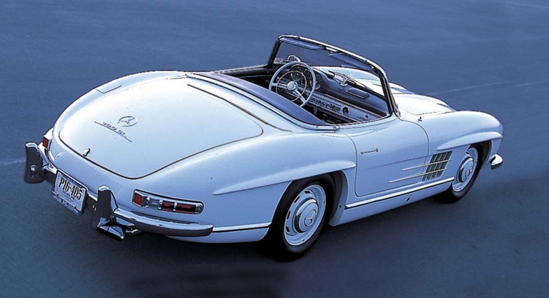 Mercedes 300SL na zdjęciach