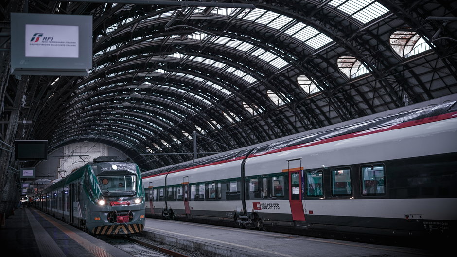 Dworzec kolejowy we Włoszech (zdj. ilustracyjne)