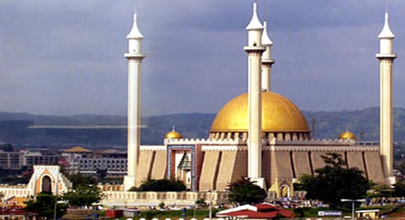 National Mosque in Abuja, Nigeria. [cometonigeria]