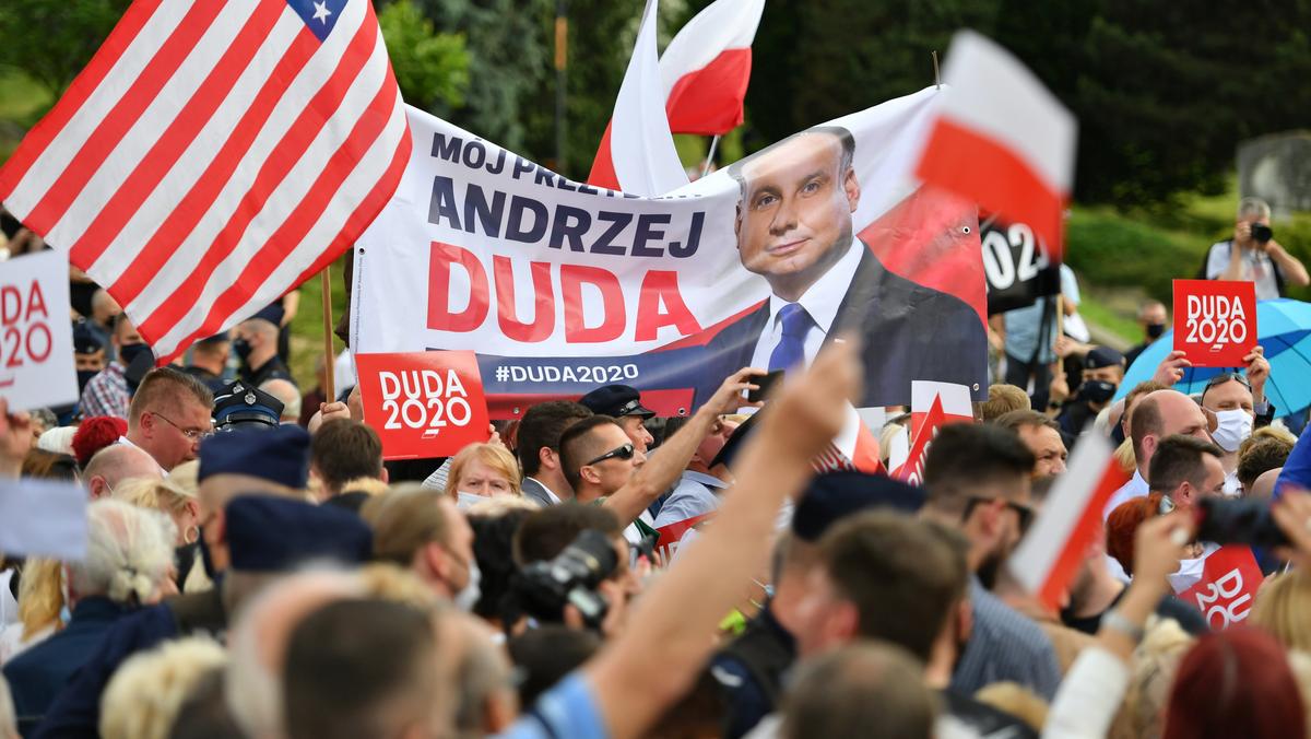 Wiec wyborczy Andrzeja Dudy