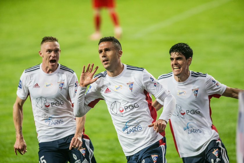 Pilka nozna. PKO Ekstraklasa. Gornik Zabrze - Korona Kielce. 19.06.2020