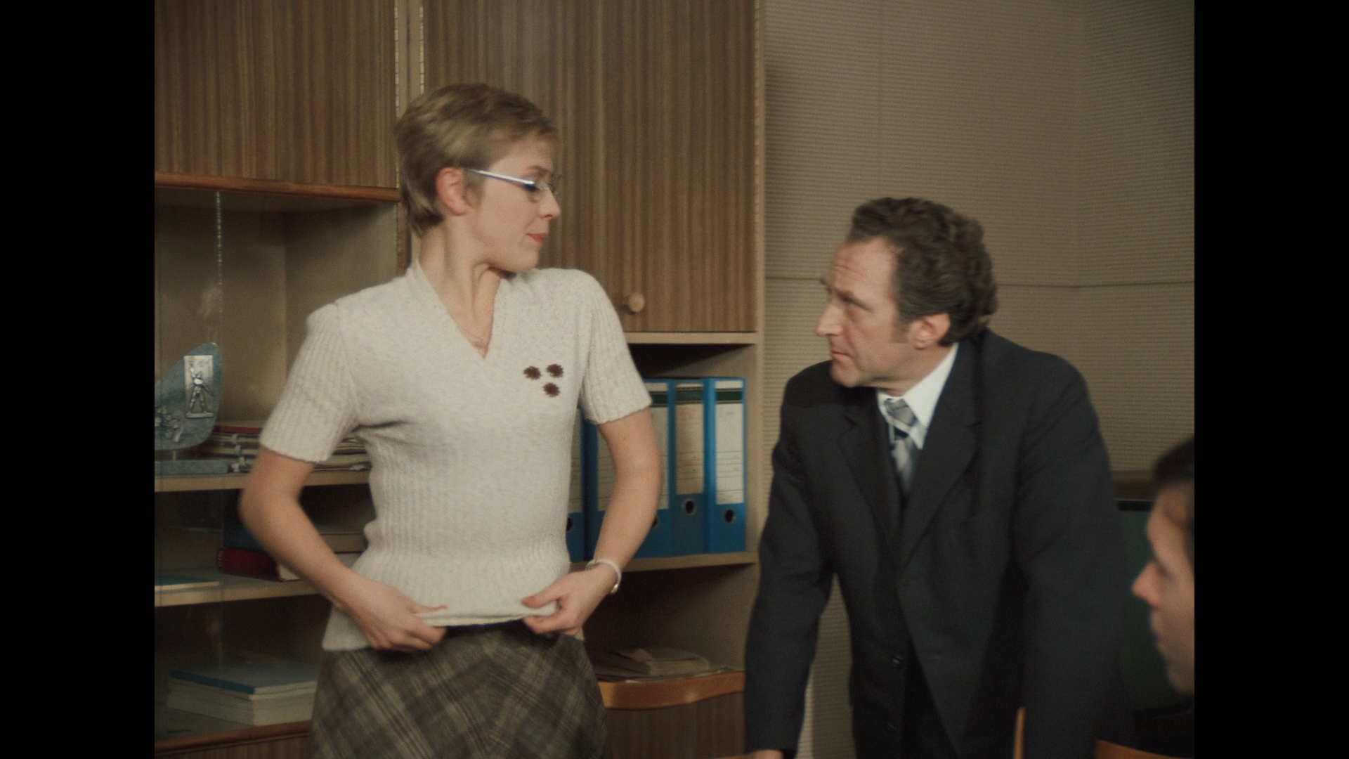 Jaroslava Obermaierová a Jiří Hálek vo filme Marečku, podejte mi pero!