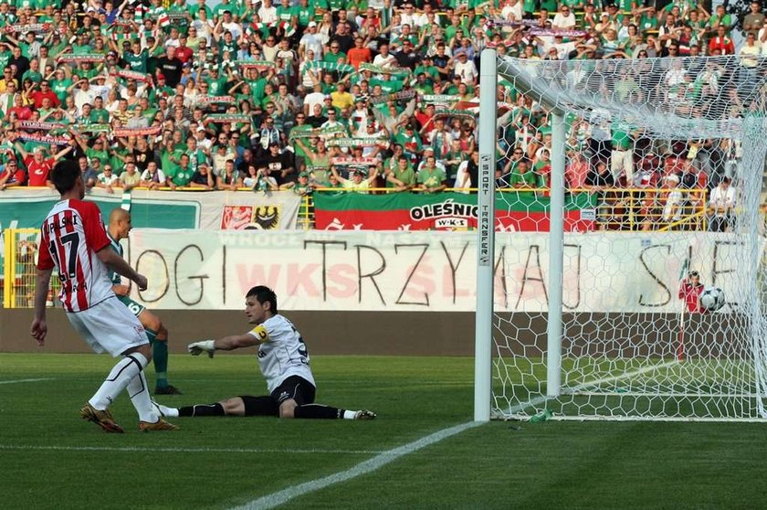 Śląsk lepszy od Cracovii