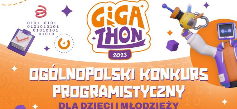 Wystartował konkurs programistyczny dla dzieci i młodzieży Gigathon z nagrodami wartymi 60 tys. zł
