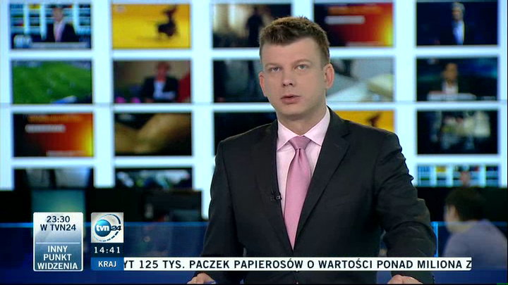 Igor Sokołowski w TVN24: kadr z programu