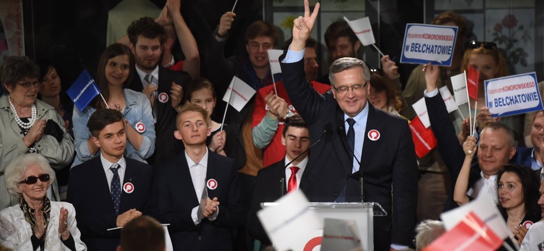 Od bezpieczeństwa do wolności. Bronisław Komorowski pokazał nowe hasło wyborcze