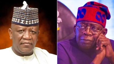 Senator Yari and President Tinubu (Credit: Intel region)