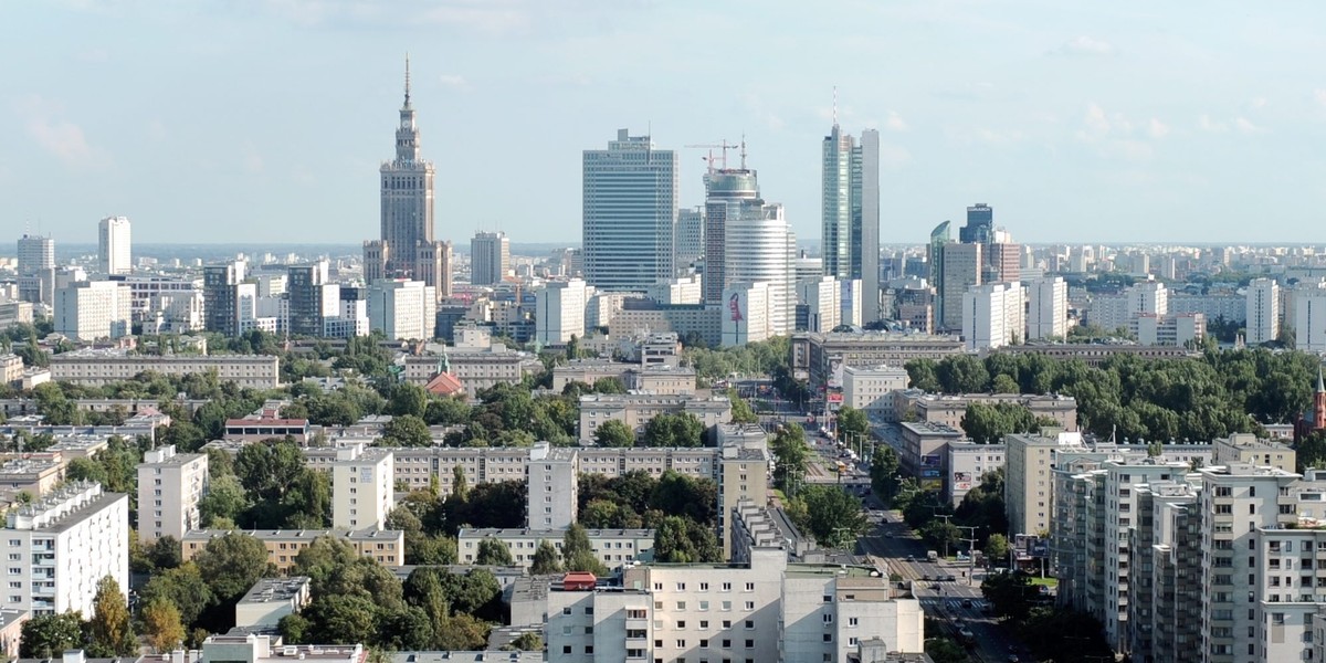 warszawa panorama