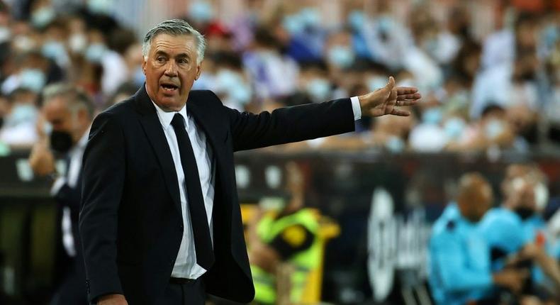 Carlo Ancelotti has overseen an encouraging start as coach of Real Madrid. Creator: JOSE JORDAN