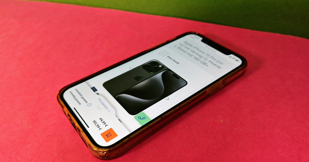 Eski akıllı telefonunuzu takas edin ve O2'de tarife paketiyle iPhone 15 Pro edinin