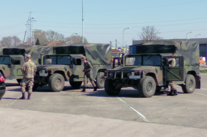 Pripadnici oružanih snaga BiH postaviće šatore do kraja dana.