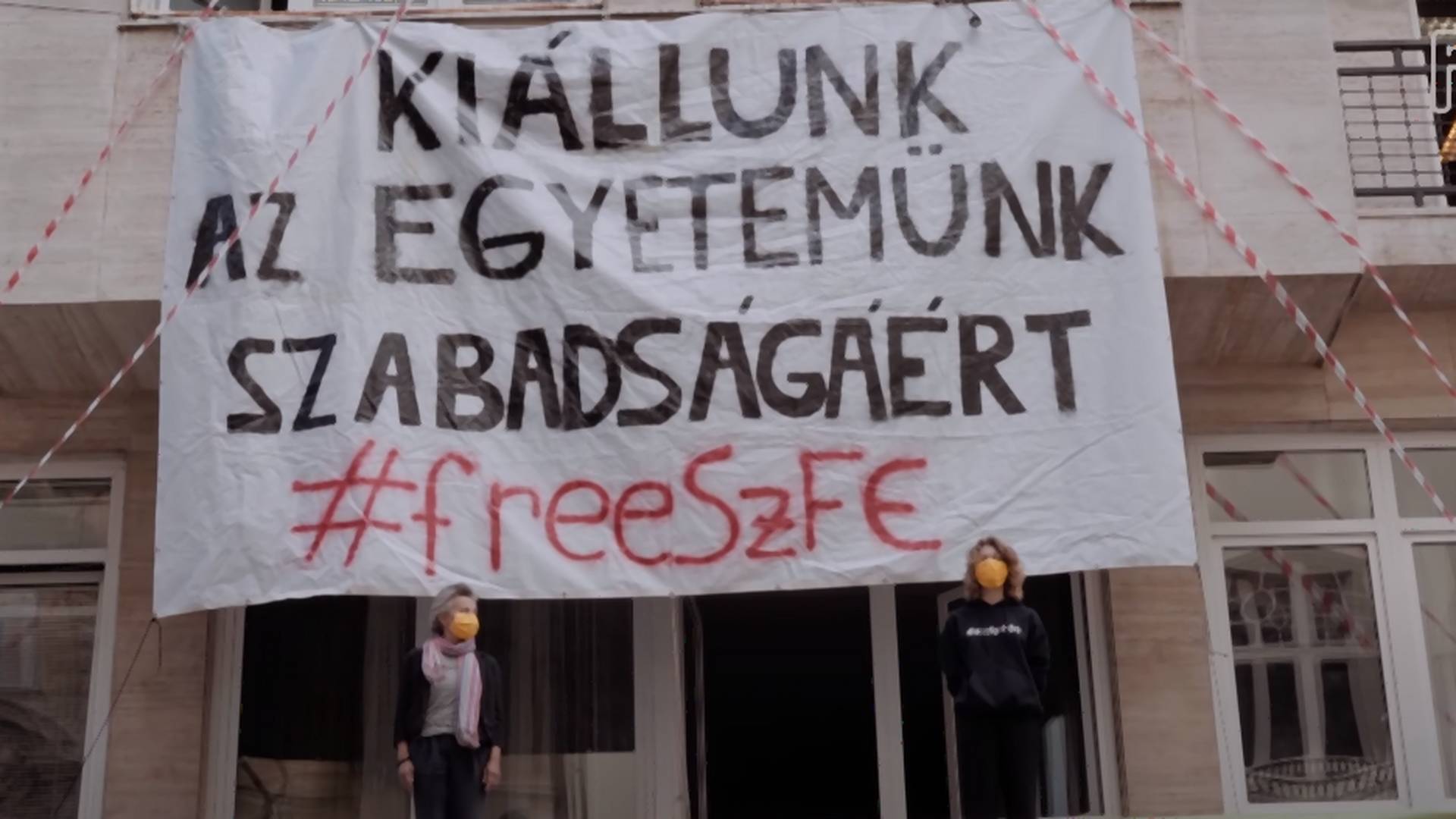 A Freeszfe tagjai nem engedik bemutatni a Paritzán SZFE-blokádról szóló filmjét