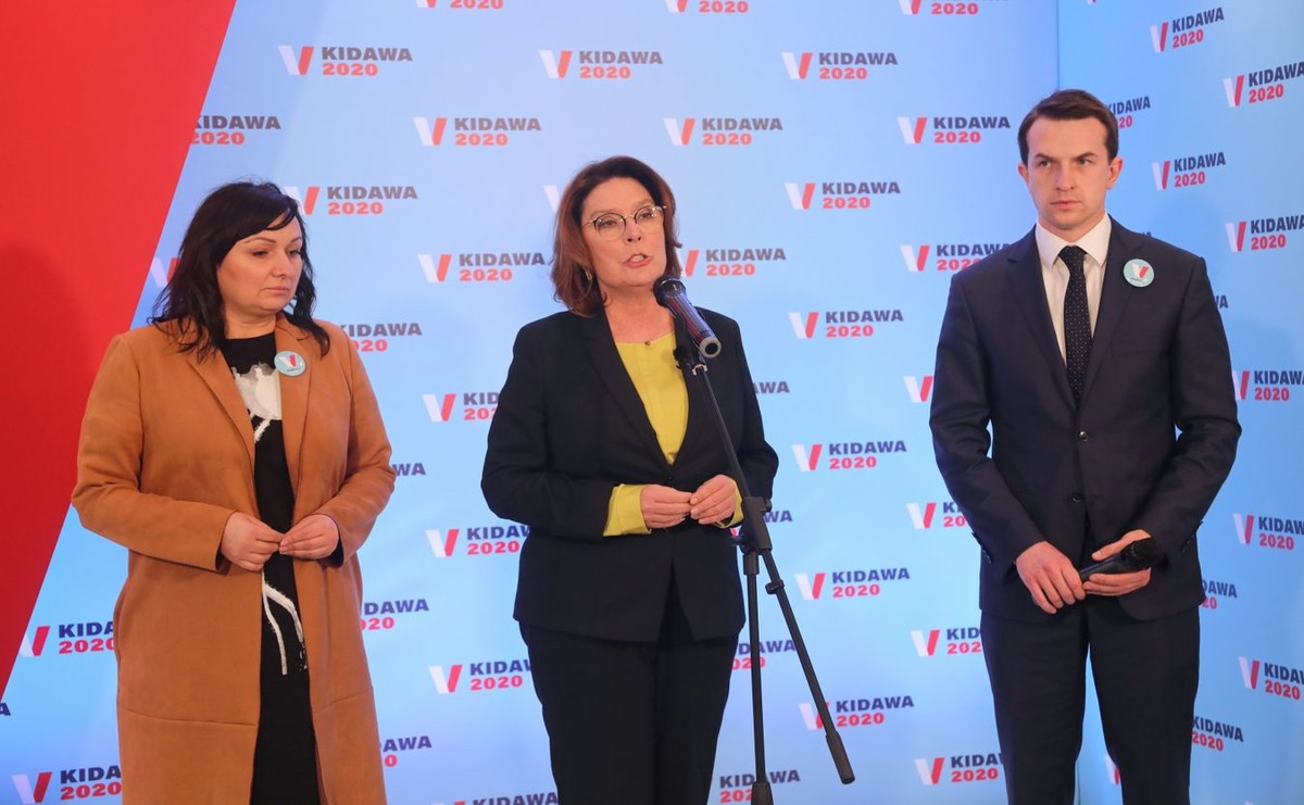 Małgorzata Kidawa-Błoska, Monika Wielichowska, Adam Szłapka