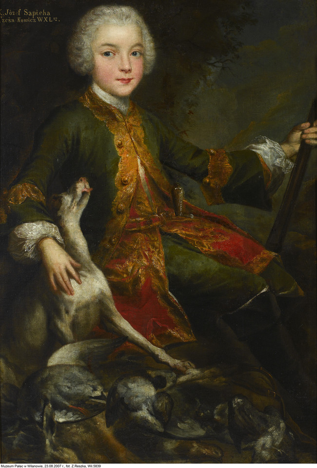 Augustyn Mirys - "Portret Józefa Sapiehy" (lata 40. XVIII w.) 
