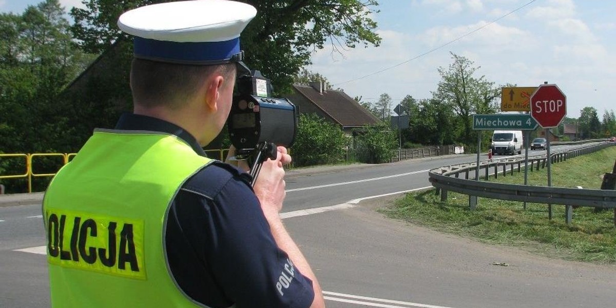 Policjanci polowali na piratów drogowych