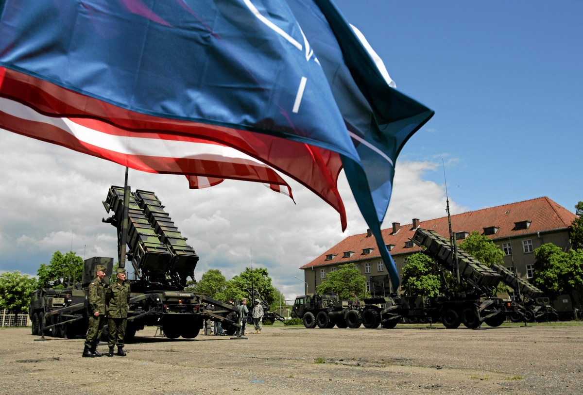 Bateria rakiet Patriot w Morągu