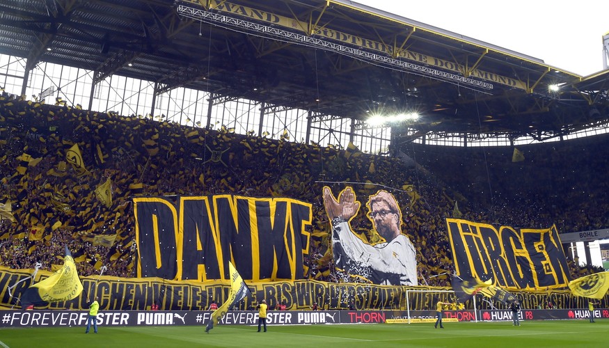 Tak kibice Borussii Dortmund żegnali Juergena Kloppa