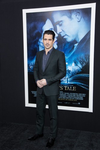 Colin Farrell na premierze filmu 'Zimowa opowieść'