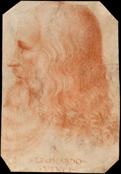 Francesco Melzi - Portrait of Leonardo - domena publiczna