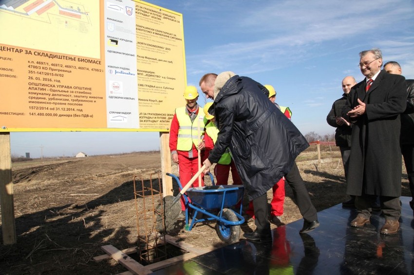 Pokrajinski premijer Bojan Pajtić u Prigrevici