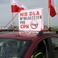 Protest mieszkańców okolicznych gmin, gdzie ma powstać CPK