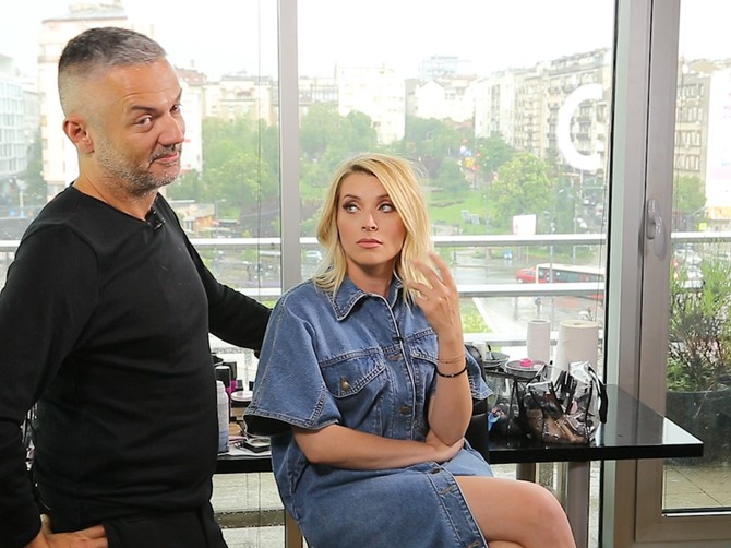 Zvezde šminkaju zvezde Anđelka Prpić Aleksandar Đikić