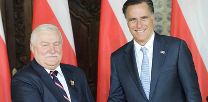 Wałęsa chwali Romneya