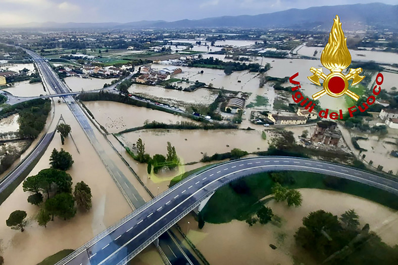 Powódź w Toskanii, 3.11.2023 r.