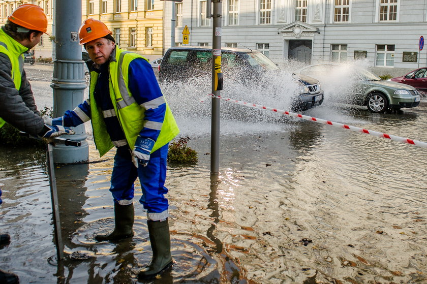 woda zalała Gdańsk