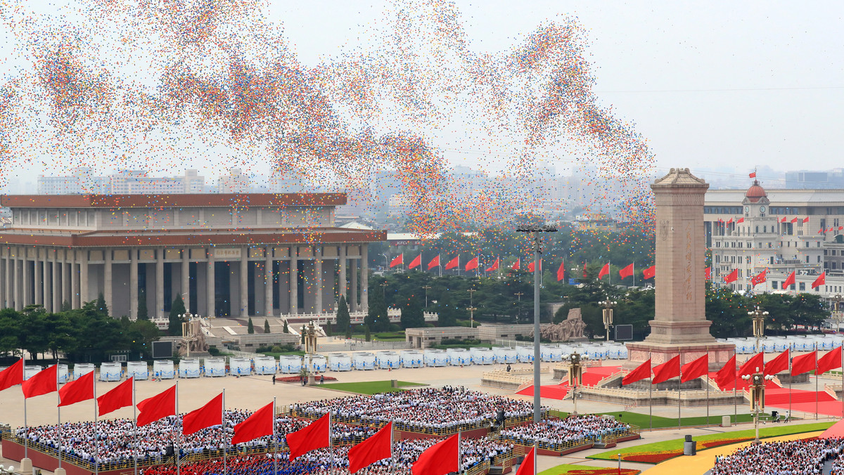 100-lecie Komunistycznej Partii Chin. Ogromne obchody w Pekinie