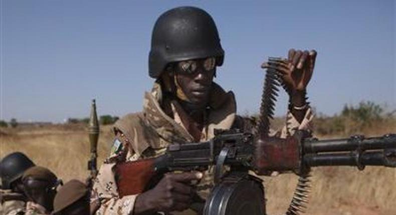 Malian troops