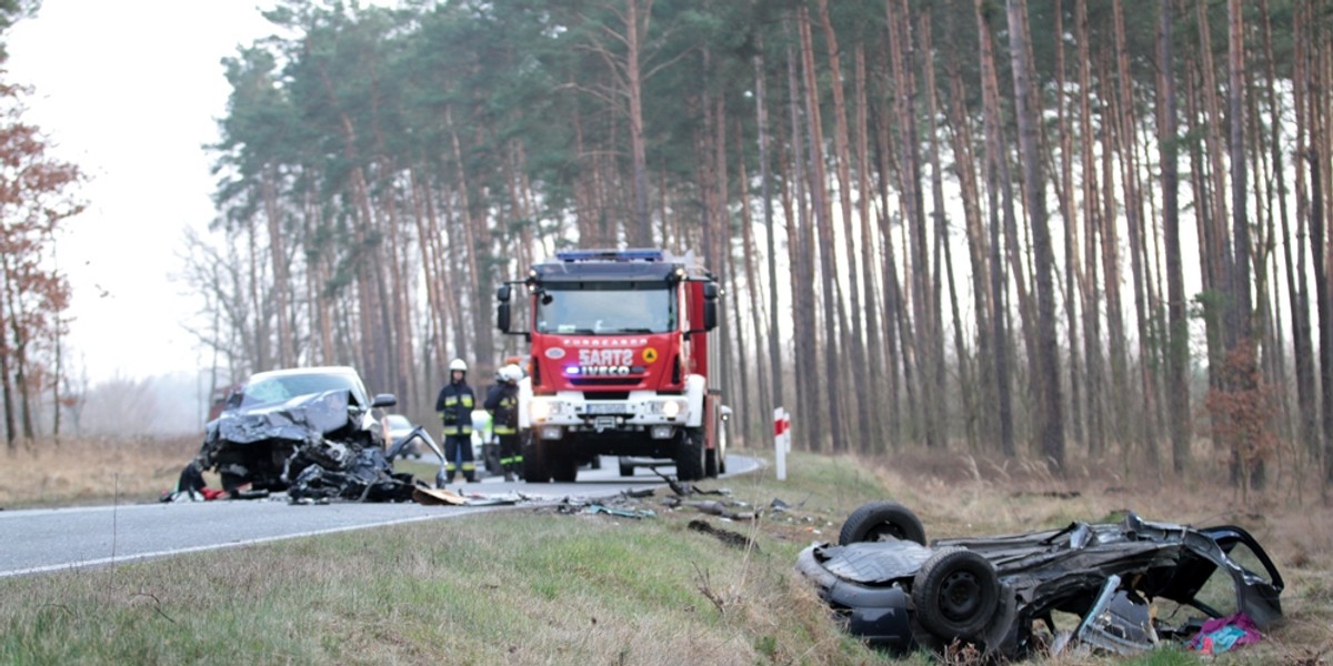 Tragiczny wypadek koło Żagania