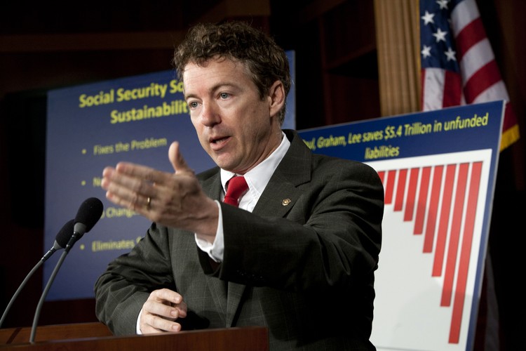 Senator USA Rand Paul z ramienia Republikanów