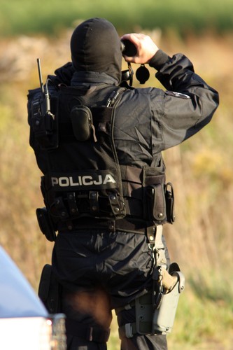 Policja bardzo sumiennie wykonuje zadanie