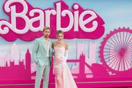 Margot Robbie i Ryan Gosling na europejskiej premierze filmu Barbie