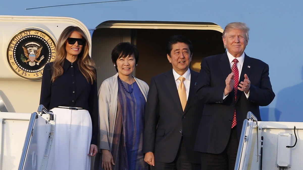 Trump arrives in West Palm Beach