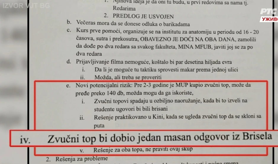 Zapisnik sa sastanka krovne radnje