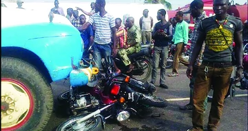 Trailer crushes motorcyclist to death on Ota-Idiroko road. (Guardian)