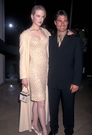 Az 1996-os American Cinematheque Award eseményén akkori férje, Tom Cruise oldalán tündökölt. 