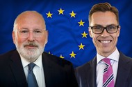 Frans Timmermans i Alexander Stubb