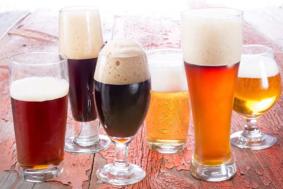 Dany rodzaj piwa powien być pity w odpowiedniej szklance