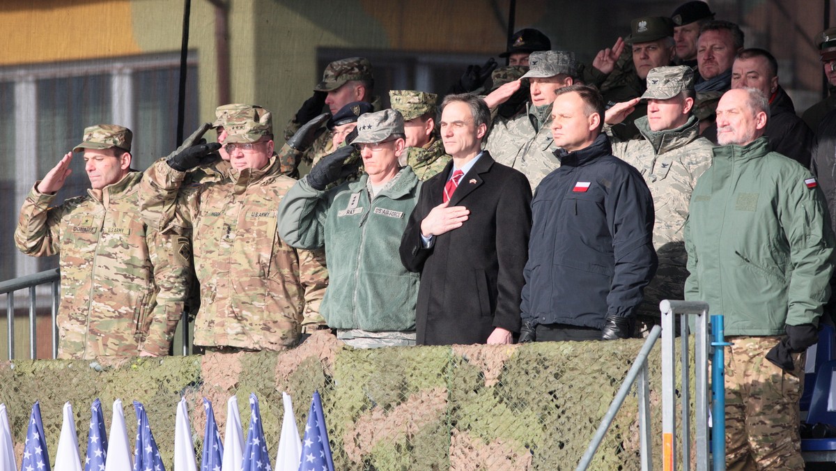 Inauguracja polsko-amerykańskich szkoleń wojskowych w Żaganiu