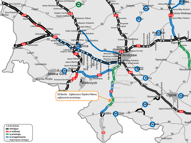 Trasa S8 Ząbkowice Śląskie Północ-Bardo